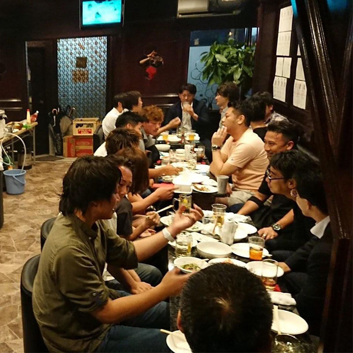長河雲会 はがくもかい ハガクモカイ 懇親会風景１ 写真